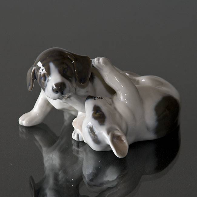 Pointer Puppies, Royal Copenhagen dog figurine no. 453 | No. 1020058 ...